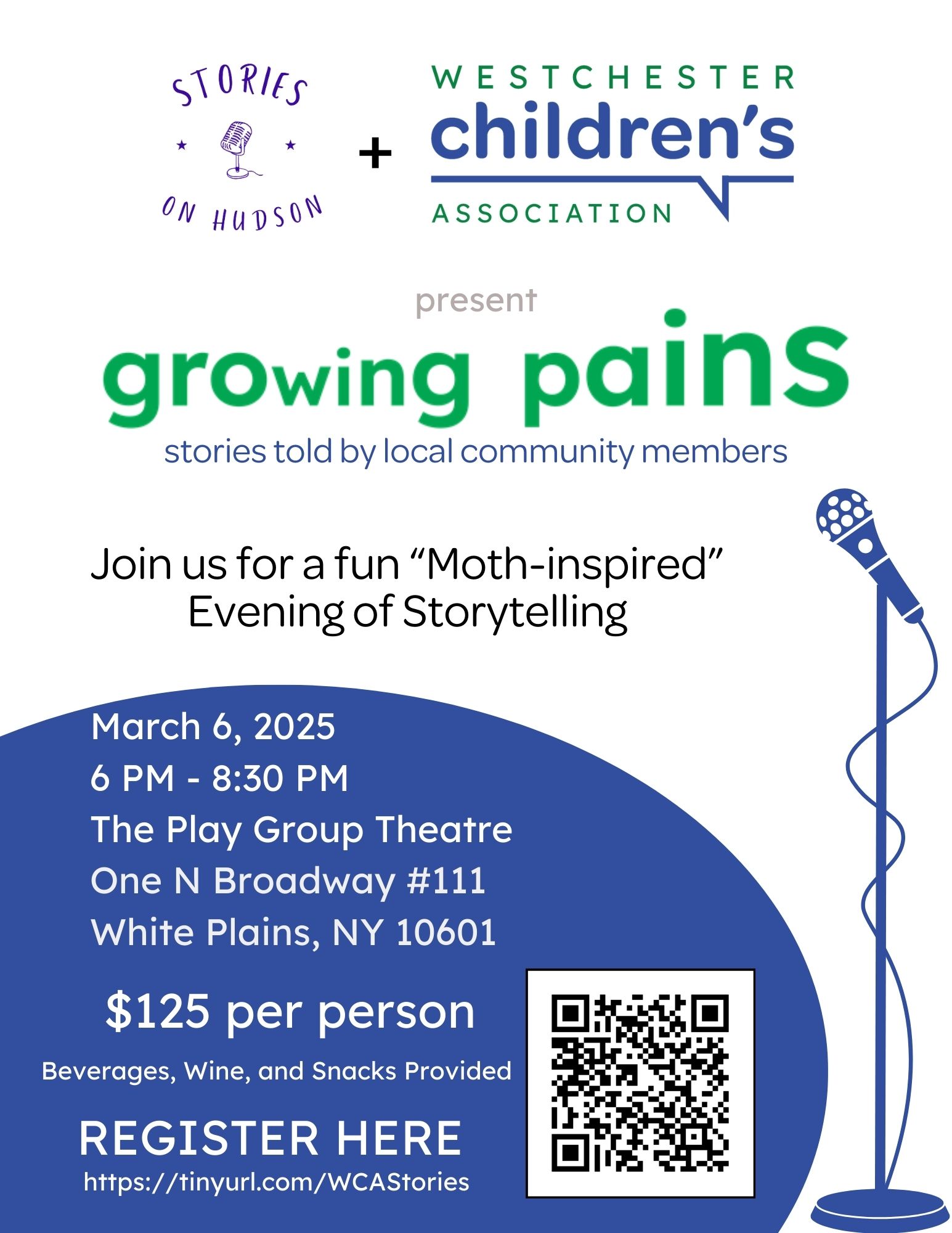 WCA. Westchester Children's Association. Growing Pains. Stories told by Local Community Members. Nonprofit Westchester.