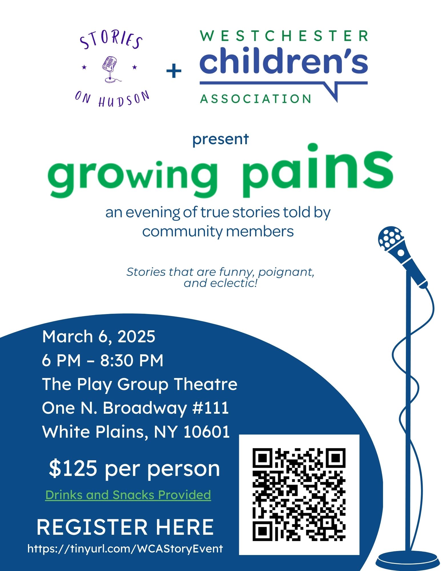 WCA. Westchester Children's Association. Growing Pains. Storytelling. Community.